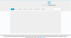 Desktop Screenshot of dr-liethen.com